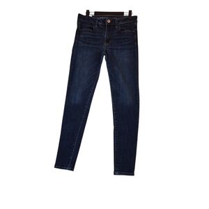 American Eagle Outfitters Deep Blue Skinny Jeans